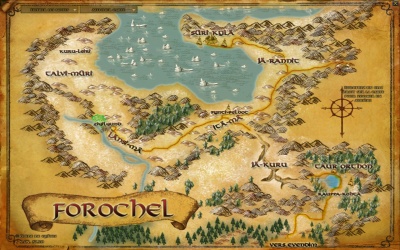 Carte du Forochel