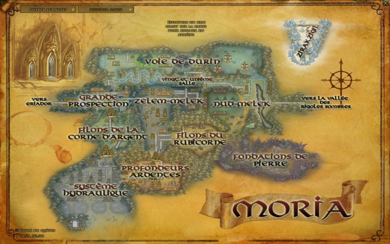 Carte de La Moria