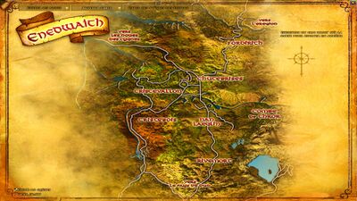 Carte de l'Enedwaith