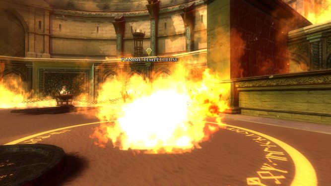 Flamme tempétueuse (boss 1)