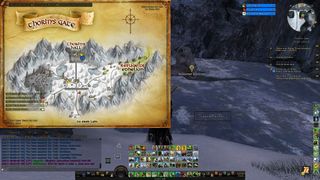 Emplacement du Troll à la sortie de la Porte de Thorin