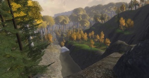 La vue en Lothlórien