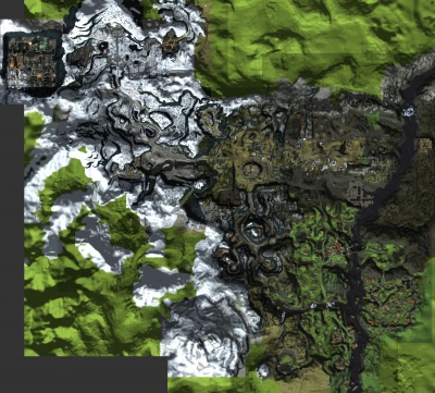 Carte de l'Ered Luin