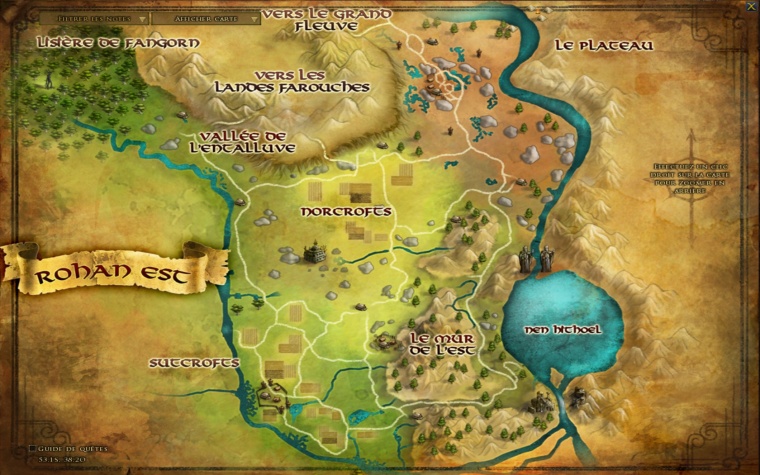 Carte de l'Estemnet (Rohan Est)