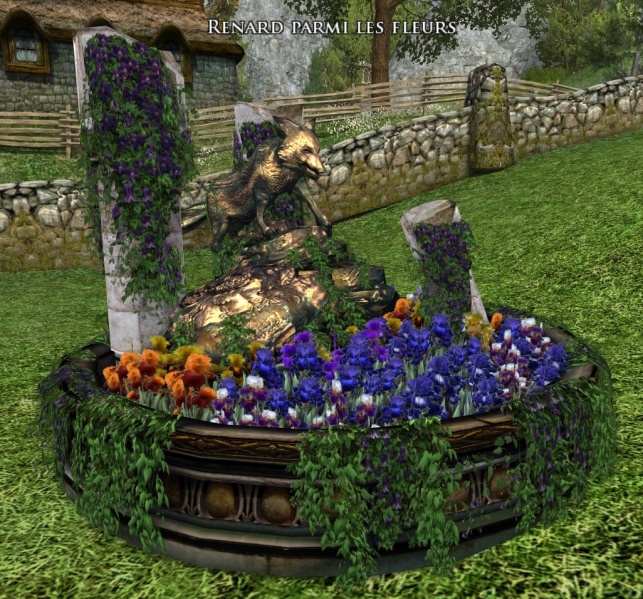 Fichier:Renard parmi les fleurs.jpg