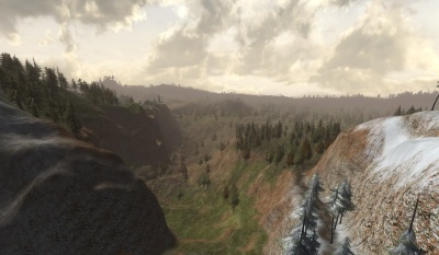 La vue en Eregion
