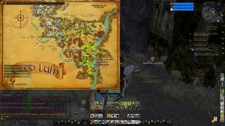 Emplacement du Poing bourru en Ered Luin