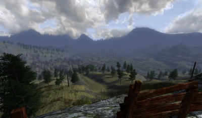 La vue au Pays de Dun